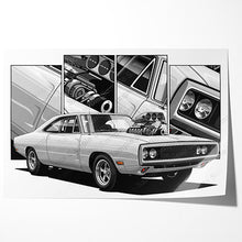 Load image into Gallery viewer, Dodge Charger 1968 - 1970 #046- #054