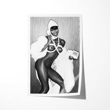 Load image into Gallery viewer, #033BW Naomi Campbell