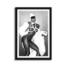 Load image into Gallery viewer, #033BW Naomi Campbell