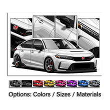 Load image into Gallery viewer, Honda Civic 11th Gen Hatchback 2023 - 2026 Type R #616 - #624