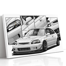 Load image into Gallery viewer, Honda Civic 06th Gen Hatchback 1999 - 2000 Type R #625-633