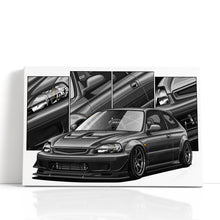 Load image into Gallery viewer, Honda Civic 06th Gen Hatchback 1999 - 2000 Type R #625-633