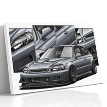 Load image into Gallery viewer, Honda Civic 06th Gen Hatchback 1999 - 2000 Type R #625-633