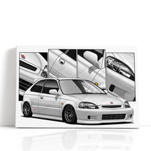 Load image into Gallery viewer, Honda Civic 06th Gen Hatchback 1999 - 2000 Type R #643-#651