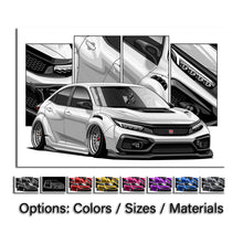 Load image into Gallery viewer, Honda Civic 2017-2021 10th Gen FK8 Type R #670- #678