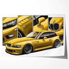 Load image into Gallery viewer, BMW Z3 Coupe #082- #090