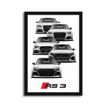 Load image into Gallery viewer, Audi RS3 Generations A3 S3 RS3
