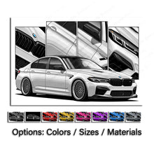 Load image into Gallery viewer, BMW 5 Series M5 F90 2021-2023 Facelift LCI (B) #722 - #730