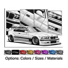 Load image into Gallery viewer, BMW 3 Series M3 E36 Coupe Widebody #091- #099