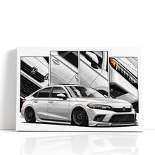 Load image into Gallery viewer, Honda Civic 11th Gen Sedan 2022 - 2024 Pre-face SI #490 - #498