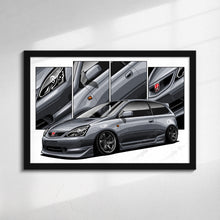Load image into Gallery viewer, Honda Civic 07th Gen Hatchback 2002 - 2005 SI #427 - #435