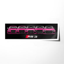 Load image into Gallery viewer, Audi RS3 Generations A3 S3 RS3