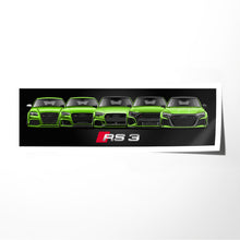Load image into Gallery viewer, Audi RS3 Generations A3 S3 RS3