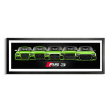 Load image into Gallery viewer, Audi RS3 Generations A3 S3 RS3