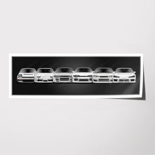 Load image into Gallery viewer, Nissan S12 S13 S14 S15 Silvia 240sx 180sx Generations #818