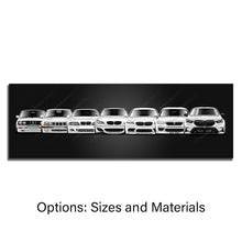 Load image into Gallery viewer, BMW 5 Series M5 Generations Bimmer E28 E34 E39 E60 F10 F90 G90 G99 #827