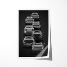 Load image into Gallery viewer, Ford F250 F350 Super Duty Generations #843-#850