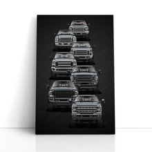 Load image into Gallery viewer, Ford F250 F350 Super Duty Generations #843-#850
