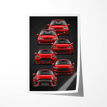 Load image into Gallery viewer, Ford Focus Generations RS ST #851-#858
