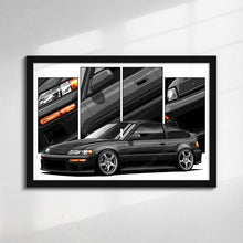 Load image into Gallery viewer, Honda CRX 2nd Gen 1988 - 1991 Mugen #121 - #129