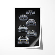 Load image into Gallery viewer, BMW 3 4 Series M3 M4 Generations E30 E36 E46 E90 E92 E93 F80 F82 G80 G82 #937