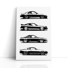 Load image into Gallery viewer, Nissan S12 S13 S14 S15 Silvia 240sx 180sx Generations #945