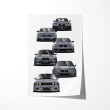 Load image into Gallery viewer, BMW 3 4 Series M3 M4 Generations E30 E36 E46 E90 E92 E93 F80 F82 G80 G82 #946