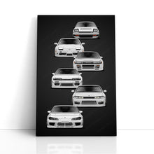Load image into Gallery viewer, Nissan S12 S13 S14 S15 Silvia 240sx 180sx Generations #946