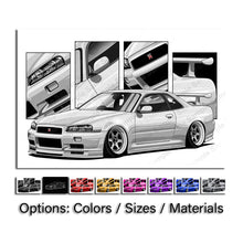 Load image into Gallery viewer, Nissan Skyline GTR R34 #226- #234