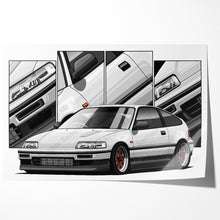 Load image into Gallery viewer, Honda CRX 2nd Gen 1988 - 1991 #028 - #036