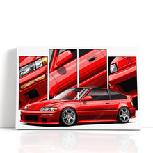 Load image into Gallery viewer, Honda CRX 2nd Gen 1988 - 1991 Mugen #121 - #129