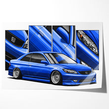 Load image into Gallery viewer, Honda Civic 07th Gen Coupe 2004 2005 Facelift #093 - #101