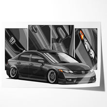Load image into Gallery viewer, Honda Civic 08th Gen Sedan 2009 - 2011 Facelift #130 - #138