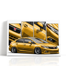 Load image into Gallery viewer, Honda Civic 09th Gen Sedan 2012 Pre-face SI #544- #552