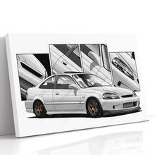 Load image into Gallery viewer, Honda Civic 06th Gen Coupe 1996 - 2000 EM #202 - #210