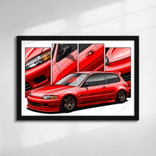 Load image into Gallery viewer, Honda Civic 05th Gen Hatchback 1992 - 1995 EG #310 - #318
