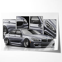 Load image into Gallery viewer, BMW 6 Series M6 3rd Gen Sedan #182 - #190
