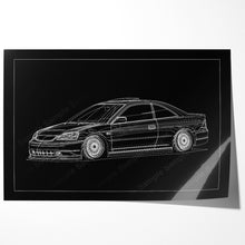 Load image into Gallery viewer, Honda Civic 07th Gen Coupe 2001 - 2003 Pre-face #055 - #063