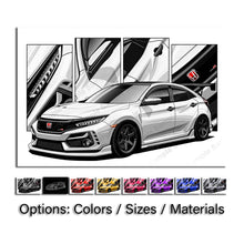 Load image into Gallery viewer, Honda Civic 10th Gen Hatchback 2020 - 2021 Type R Facelift FK8 #256 - #264