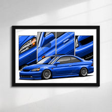 Load image into Gallery viewer, Honda Civic 07th Gen Coupe 2001 - 2003 Pre-face #055 - #063