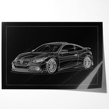 Load image into Gallery viewer, Honda Civic 10th Gen Coupe 2016 - 2018 SI Pre-face #382 - #390
