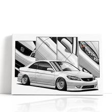 Load image into Gallery viewer, Honda Civic 07th Gen Coupe 2004 2005 Facelift #093 - #101