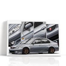 Load image into Gallery viewer, Honda Civic 07th Gen Sedan 2004 2005 Facelift #418 - #426