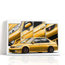 Load image into Gallery viewer, Honda Civic 07th Gen Sedan 2004 2005 Facelift #418 - #426