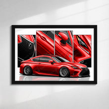 Load image into Gallery viewer, Lexus RC F Sport #001 - #009