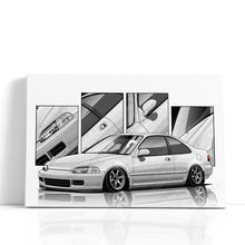 Load image into Gallery viewer, Honda Civic 05th Gen Coupe 1992 - 1995 EJ #211 - #219