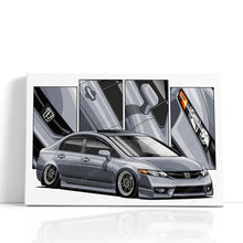 Load image into Gallery viewer, Honda Civic 08th Gen Sedan 2009 - 2011 Facelift #130 - #138