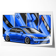 Load image into Gallery viewer, Honda Civic 08th Gen Sedan 2009 - 2011 Facelift #130 - #138