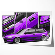 Load image into Gallery viewer, Honda Civic 04th Gen Hatchback 1988-1989 EF Pre-face #481-#489