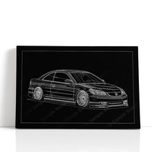 Load image into Gallery viewer, Honda Civic 07th Gen Coupe 2004 2005 Facelift #093 - #101